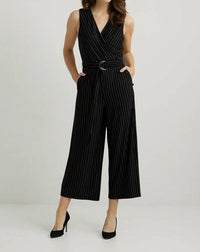 Joseph Ribkoff - Pinstripe Sleeveless Jumpsuit
