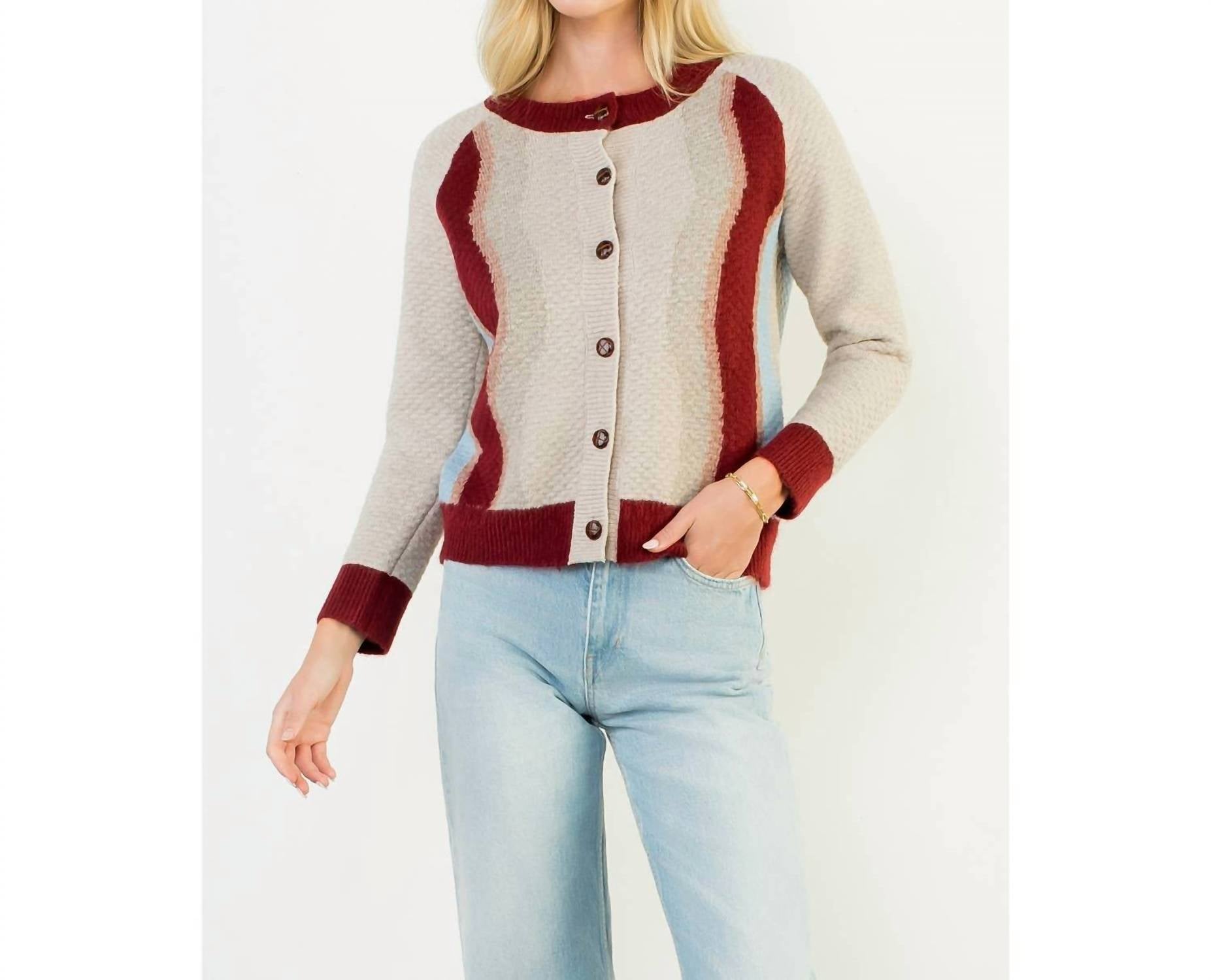 Thml - Knitted Long Sleeve Cardigan