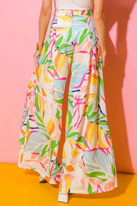 Flying Tomato - Lucia Printed Woven Pants