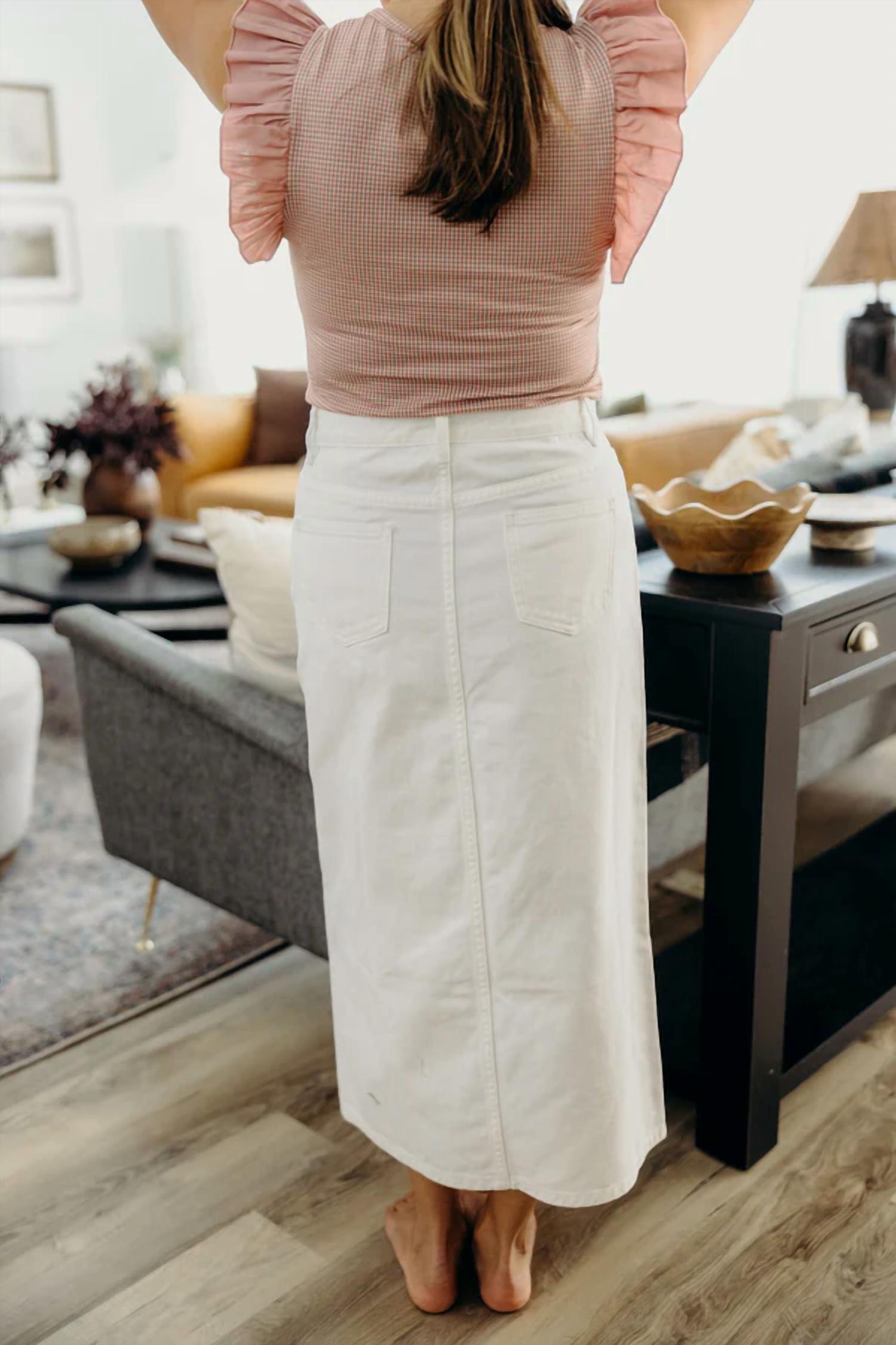Mikarose - Maxi Denim Skirt