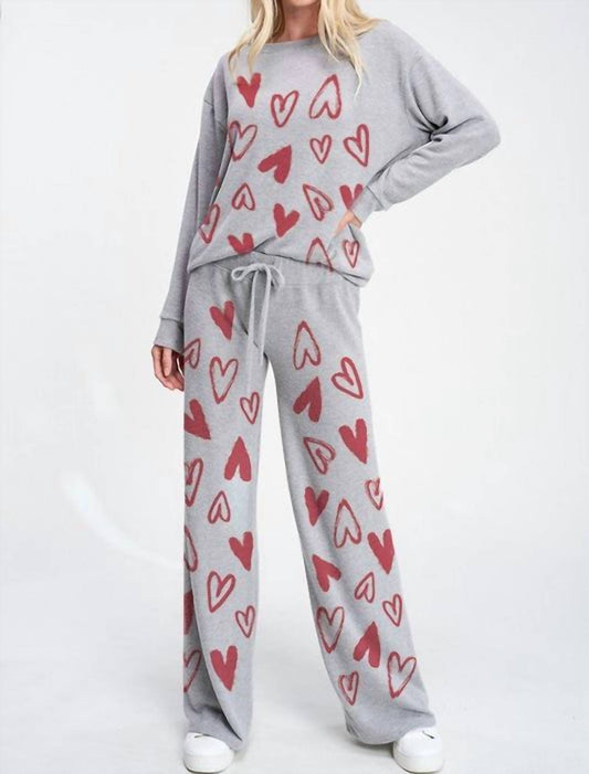 Phil Love - Hearts Loungewear Set