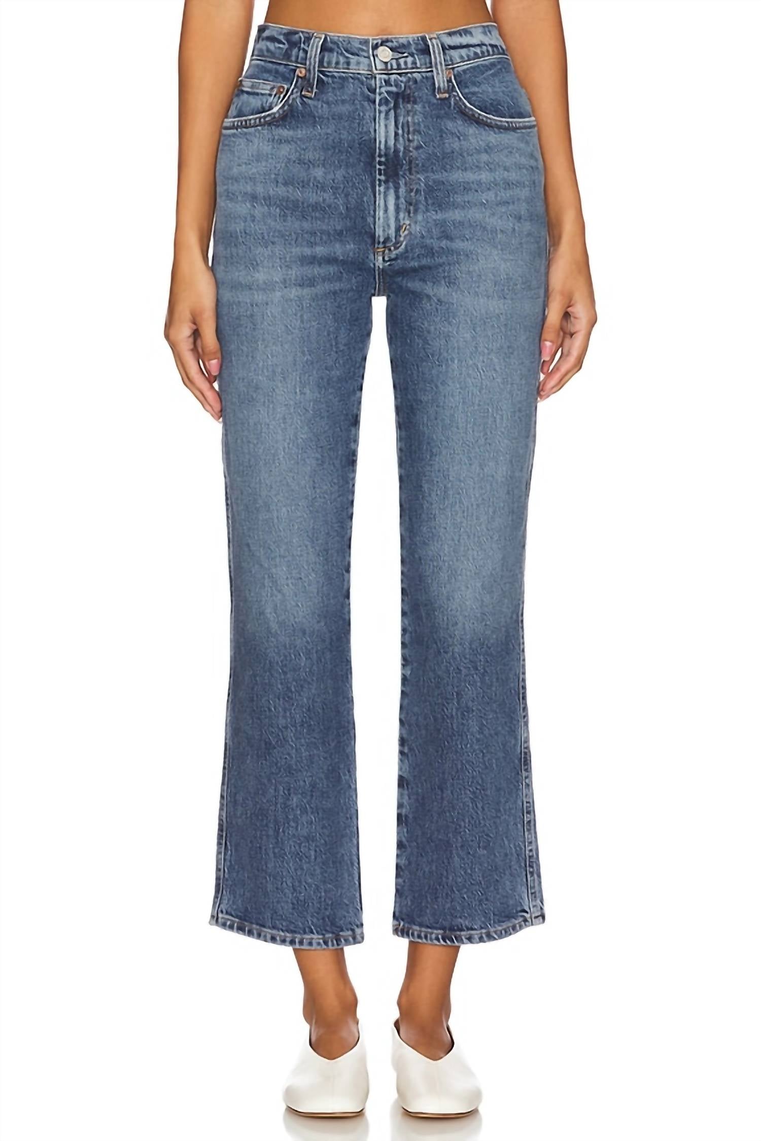 Agolde - Pinch Waist High Rise Kick Flare Jeans