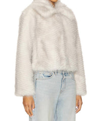 Loveshackfancy - Orlen Faux Fur Jacket