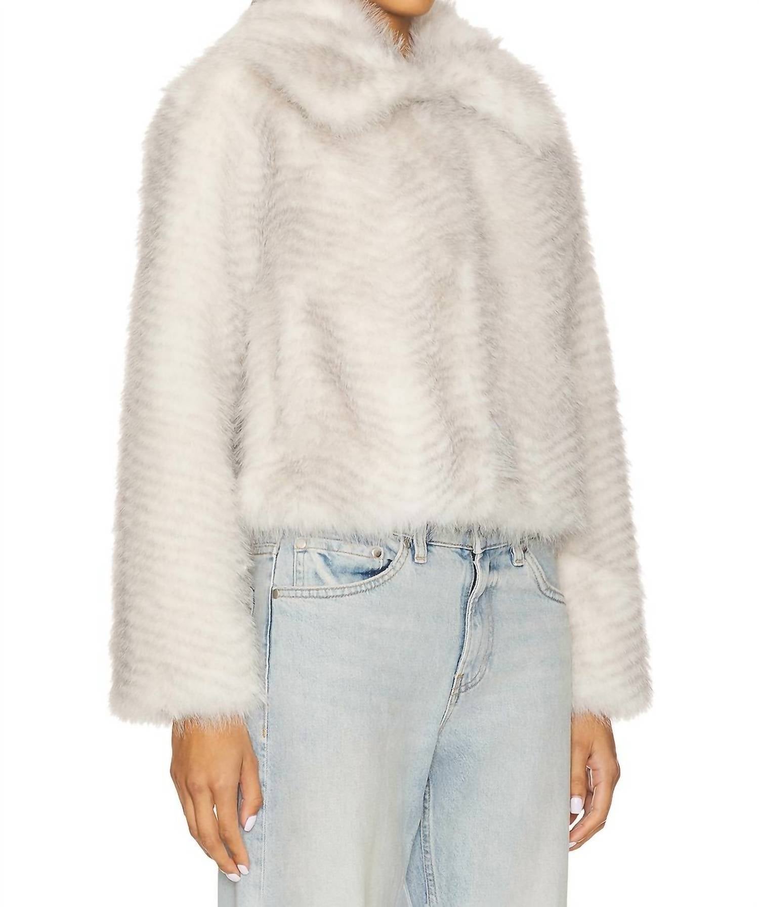Loveshackfancy - Orlen Faux Fur Jacket