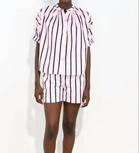 Never A Wallflower - Ethel Elastic Sleeve Top