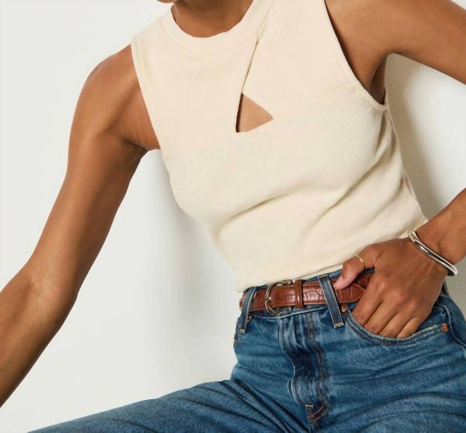 Nation Ltd - Ellie Keyhole Top