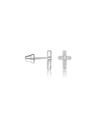 Cherished Moments - Girl's Cross Earrings