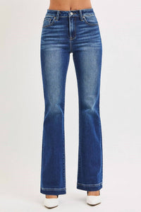 Risen - Low Rise Stretch Flare Jeans