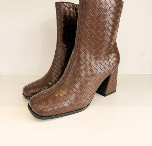 Oasis Society - Women's Demi Basket Weave Boot