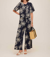 Fifteen Twenty - Women's Adara Embroidered Wide-leg Pants