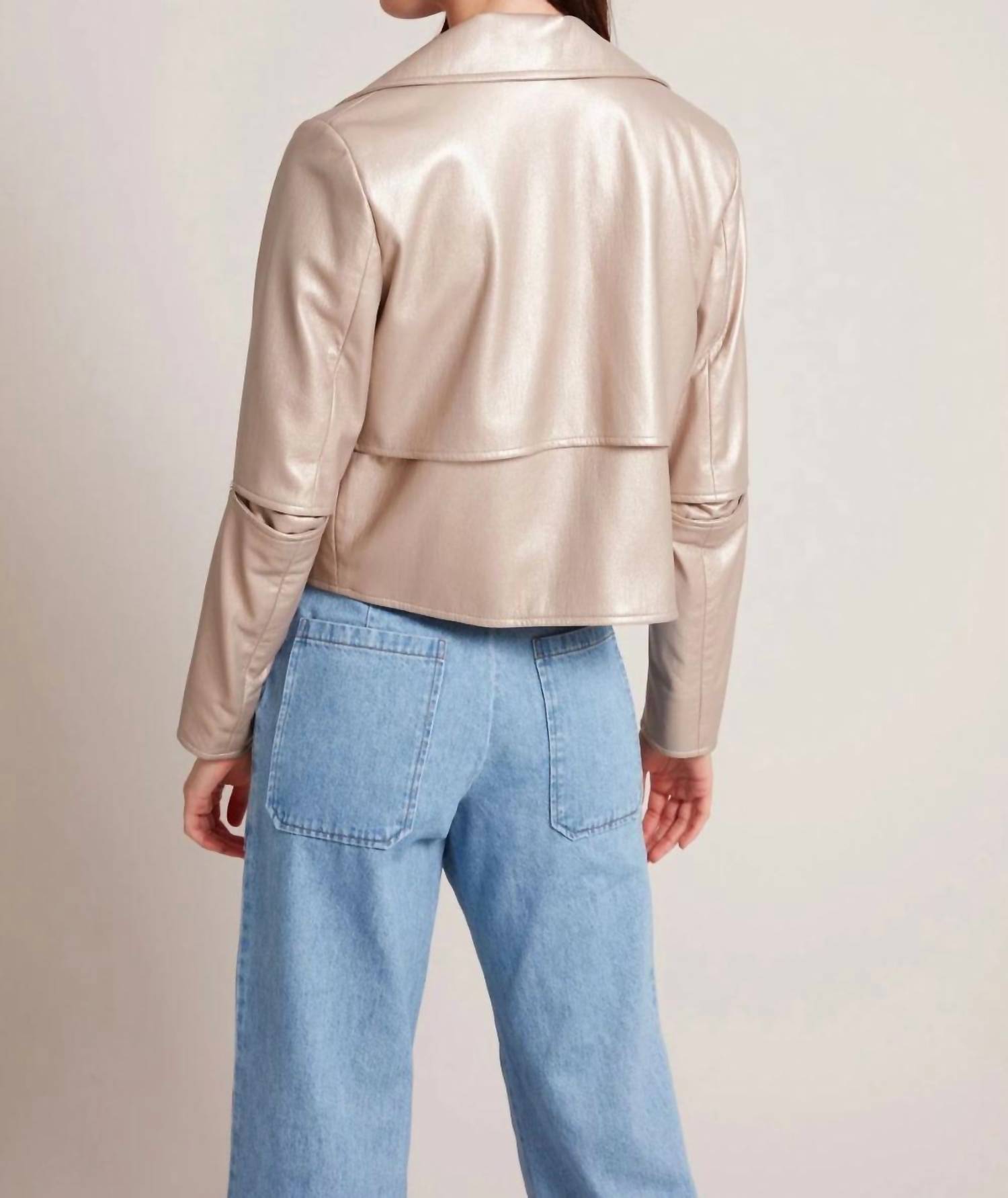 Adroit Atelier - Ninon Short Leather Jacket