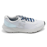 UNDER ARMOUR Women's Charged Rogue 3 Storm Running Shoe in halo gray - women's shoe - detail view