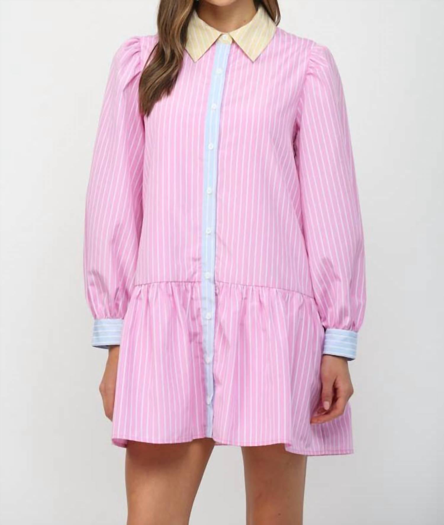 Fate - Park Picnic Pinstripe Dress