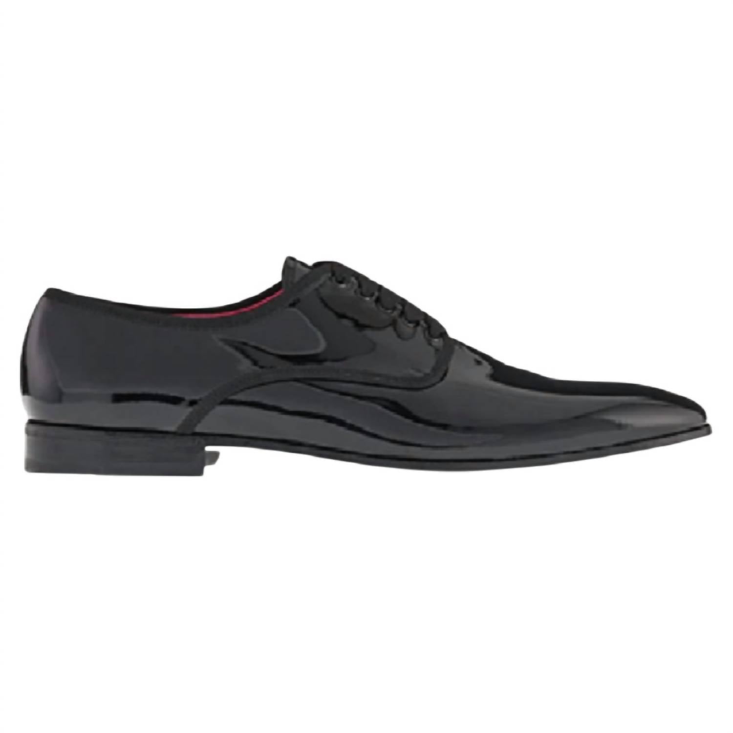 Salvatore Ferragamo - Men's Patent Lace Up Debry Shoes