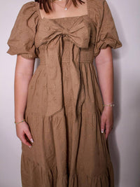 Peach Love - Timeless Romance Midi Dress