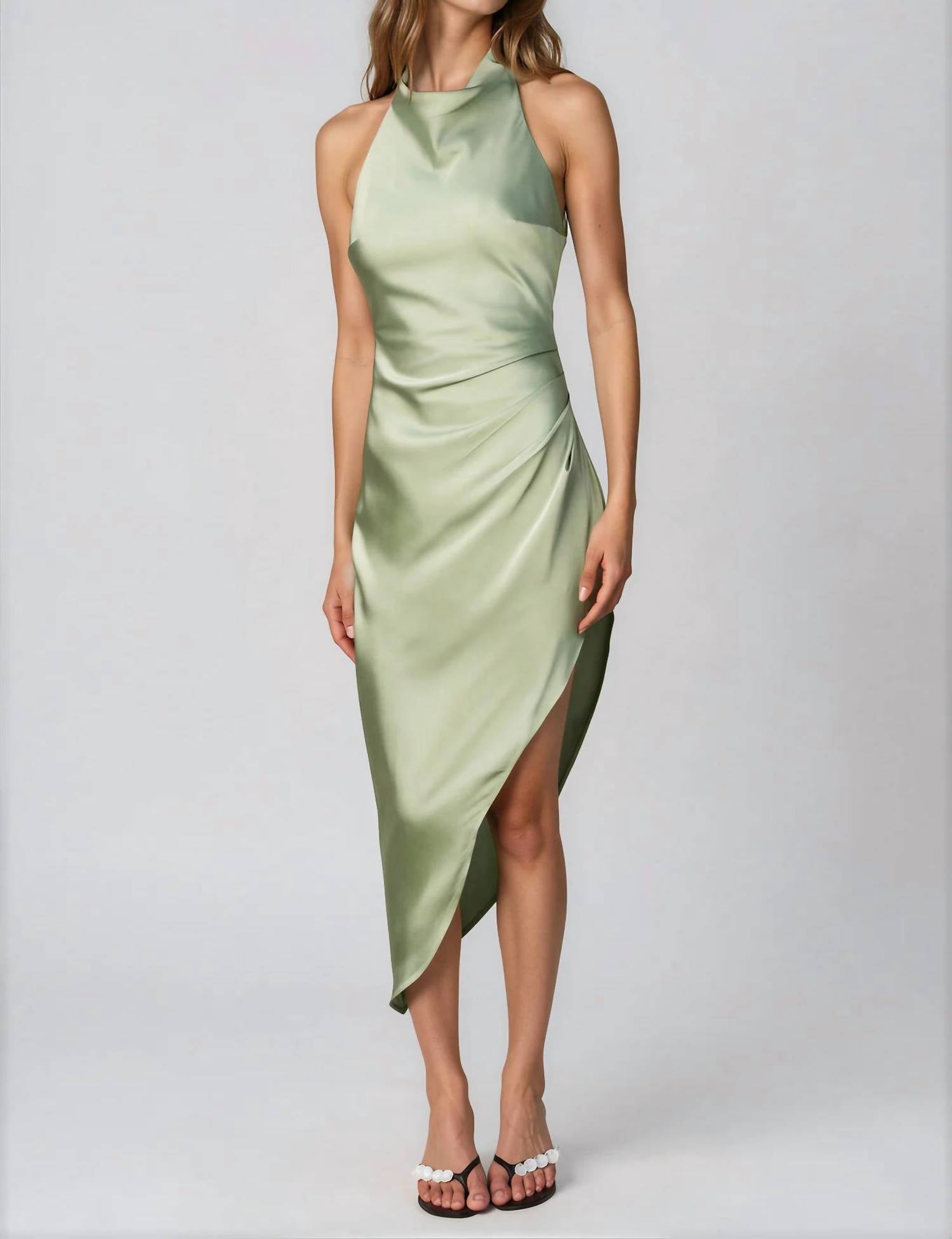 Dress Forum - Eliza Halter Asymmetrical Dress