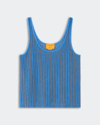 Guest In Residence - Fine Stripe Tank Top