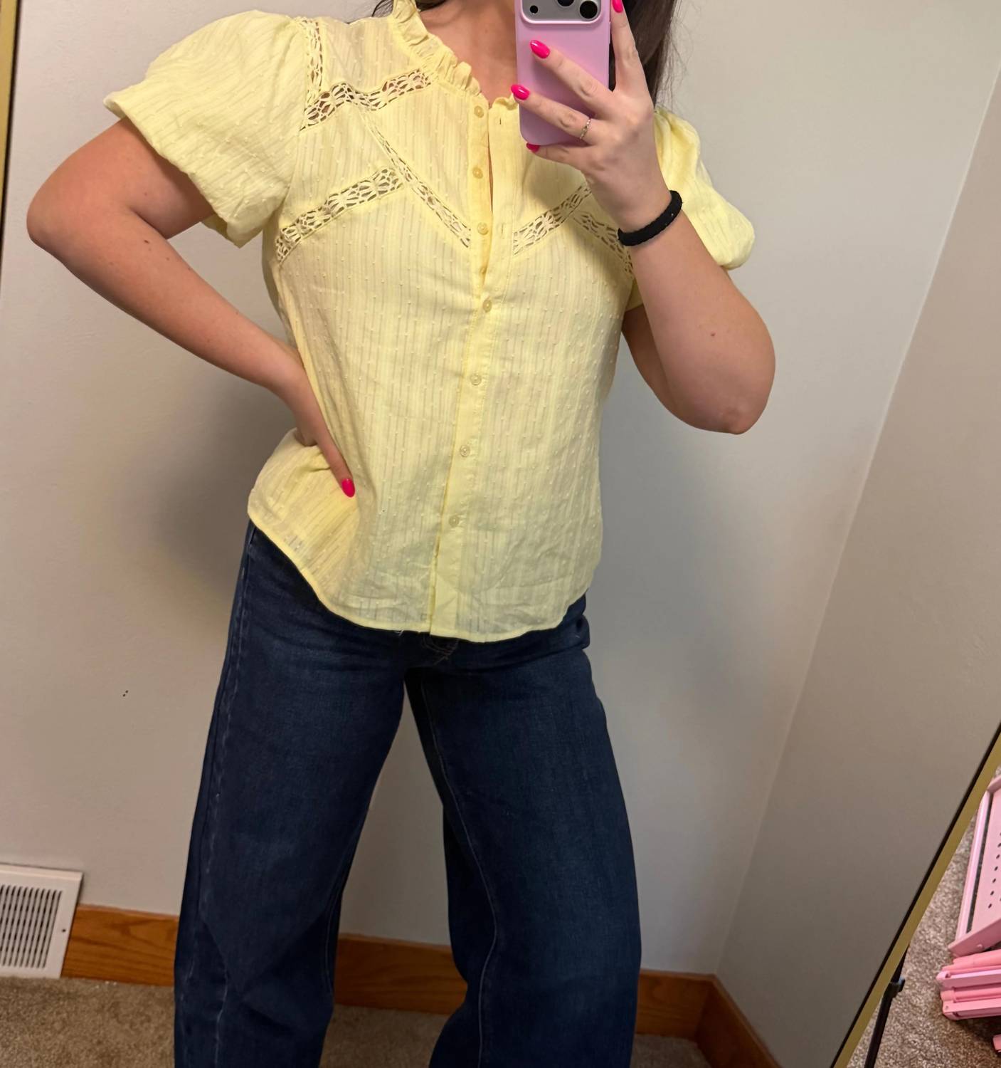 &Merci - Daisy Button-down Top