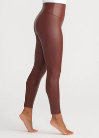 Yummie - Faux Leather Shaping Legging
