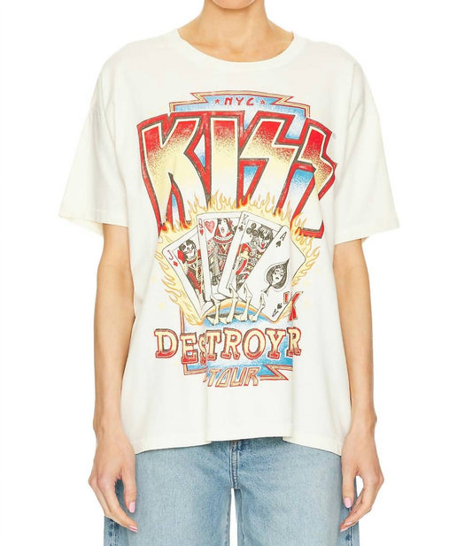 Daydreamer - Women Kiss Destroyer Tour 76 Merch Tee