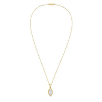 Diana M Jewels - Women's Marquise Lab-Grown Diamond Pendant Necklace (12.00 Ct) - Luxe