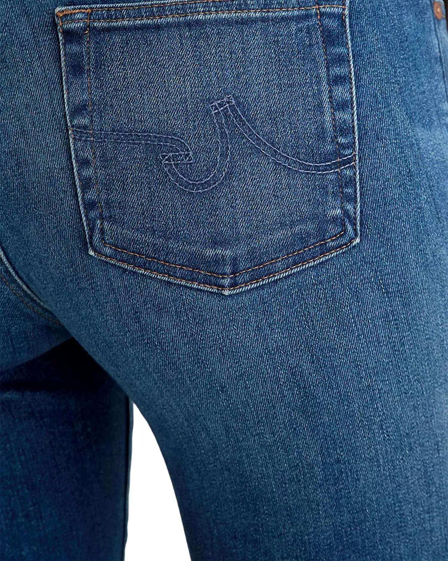 Ag Jeans - Mari Mid Rise Slim Straight Leg Jeans