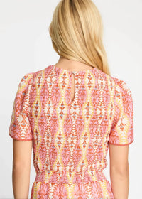 Caballero - Delta Smocked Top