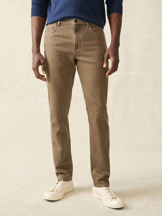Faherty - Stretch Terry 5-Pocket Pant