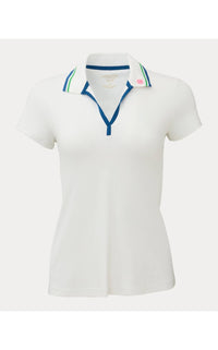 Lilly Pulitzer - Upf50+ Frida Short Sleeve Polo Shirt