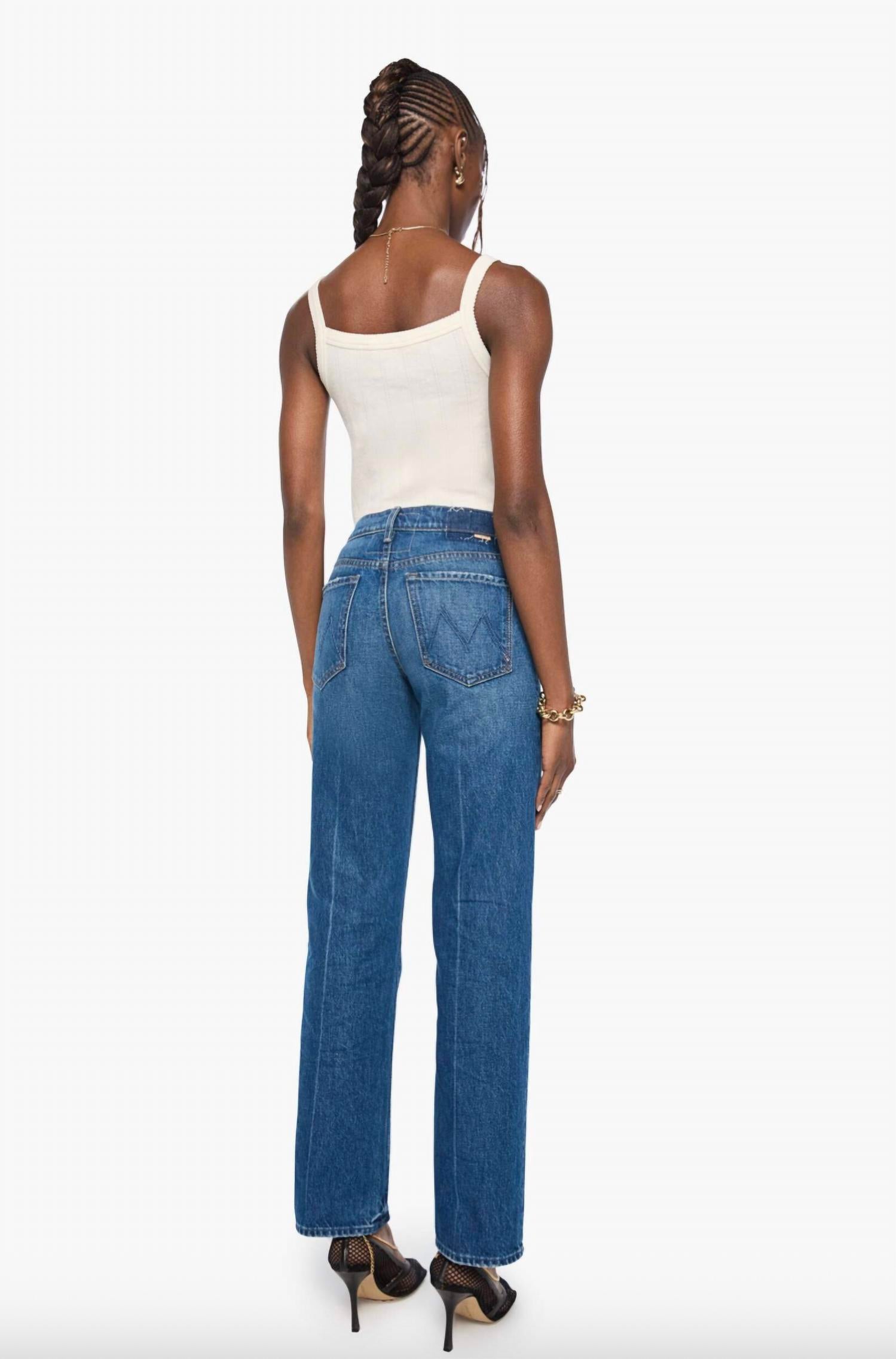 Mother - Mid Rise Rambler Skimp Jeans