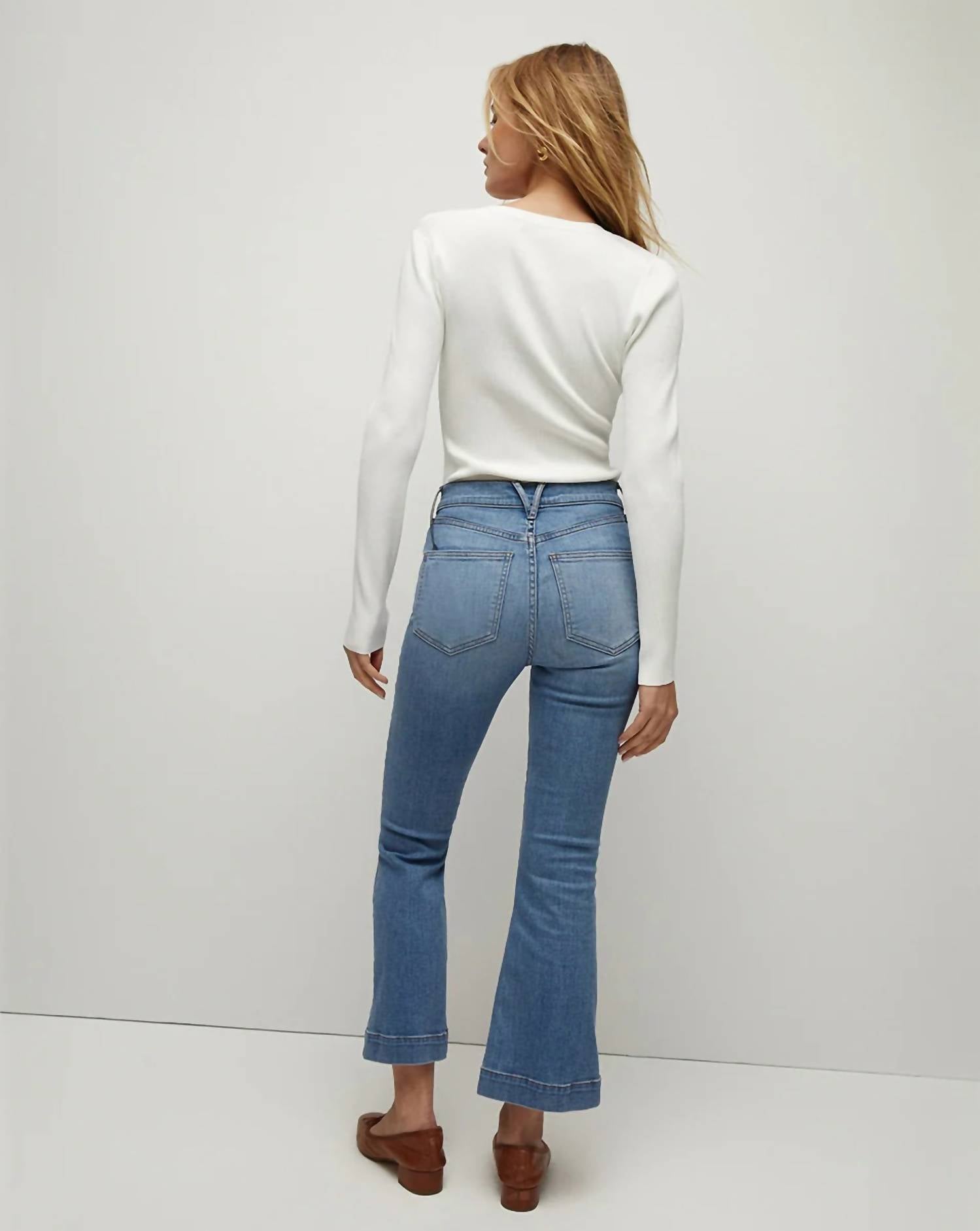 Veronica Beard - Carson Kick-flare Jean