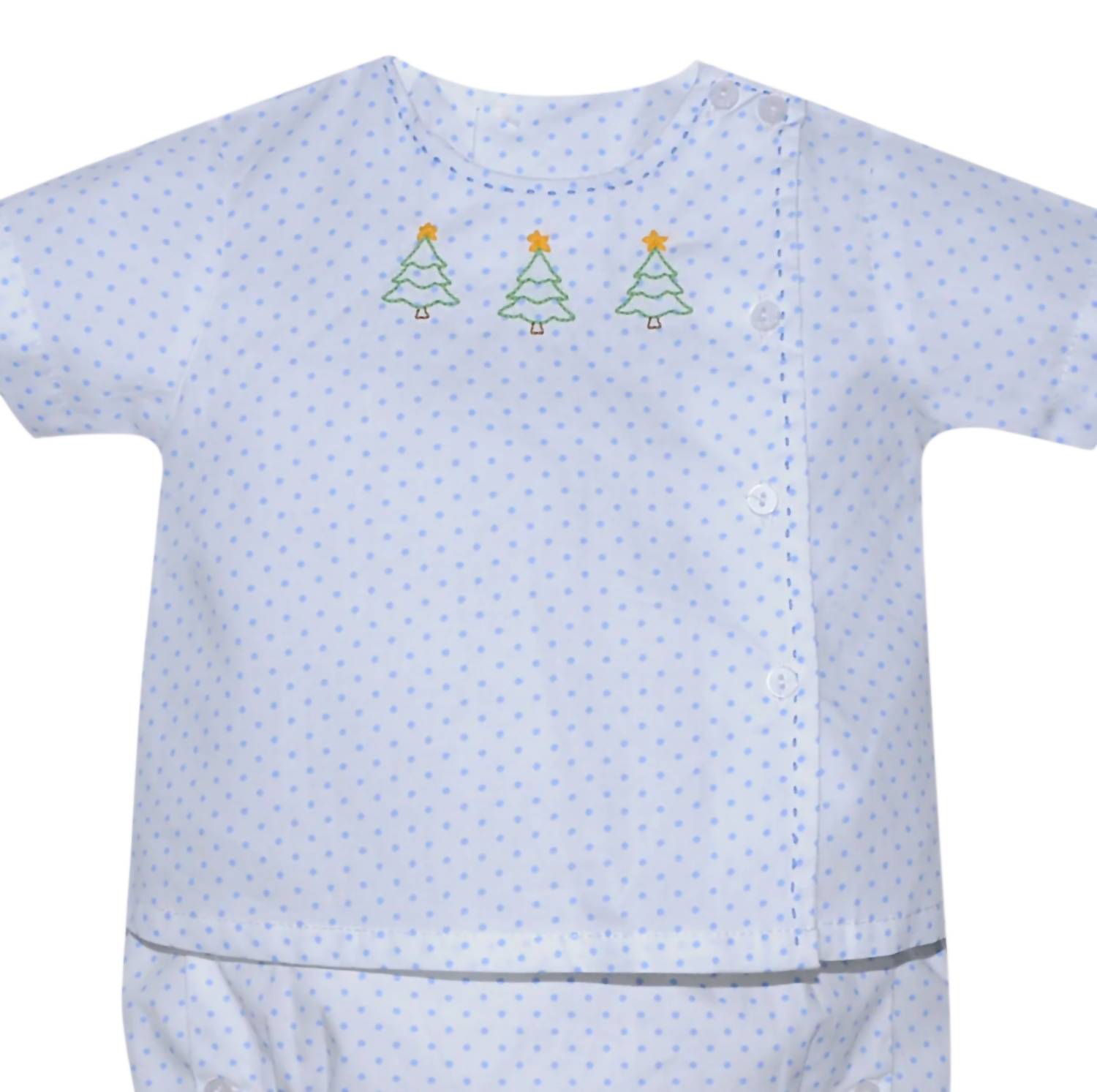 Baby Sen Kids Dot Tree Diaper Set in blue - item - detail view
