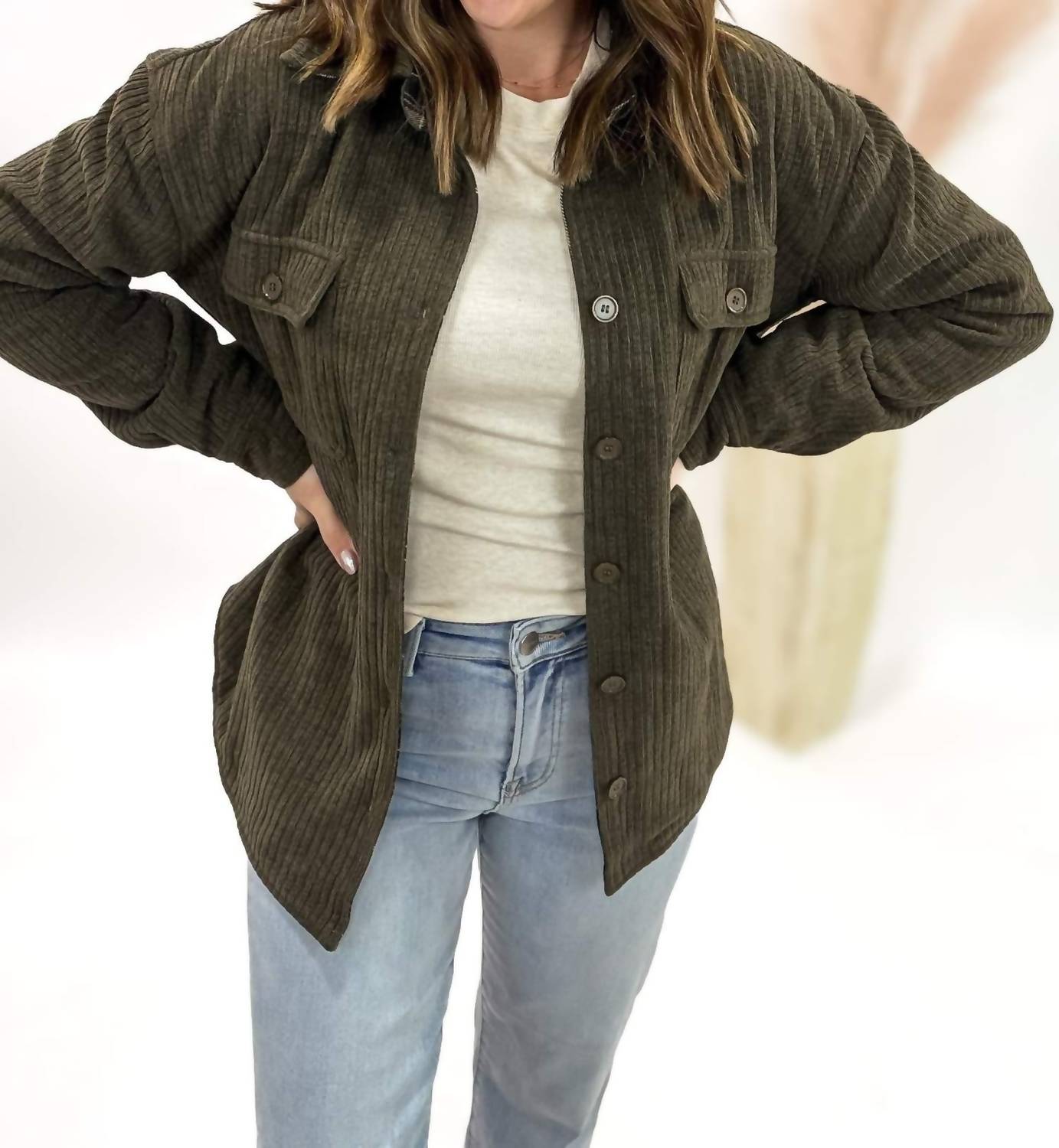 Staccato - Reversible Plaid Jacket