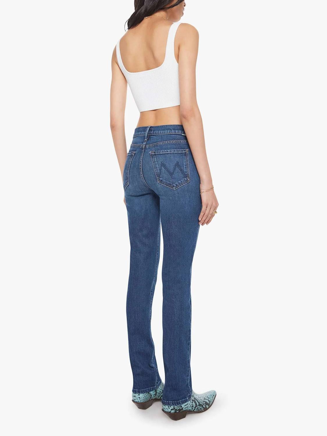 Mother - Rascal Skimp Straight Leg Jean