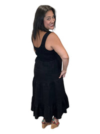 Saltwater Luxe - Linen Smocked Tank Dress