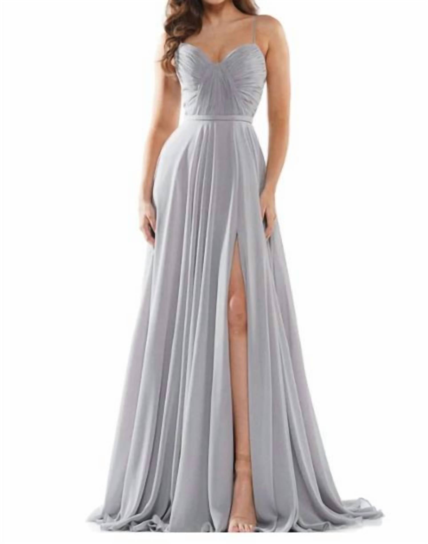 Colors Dress - Chiffon Gown