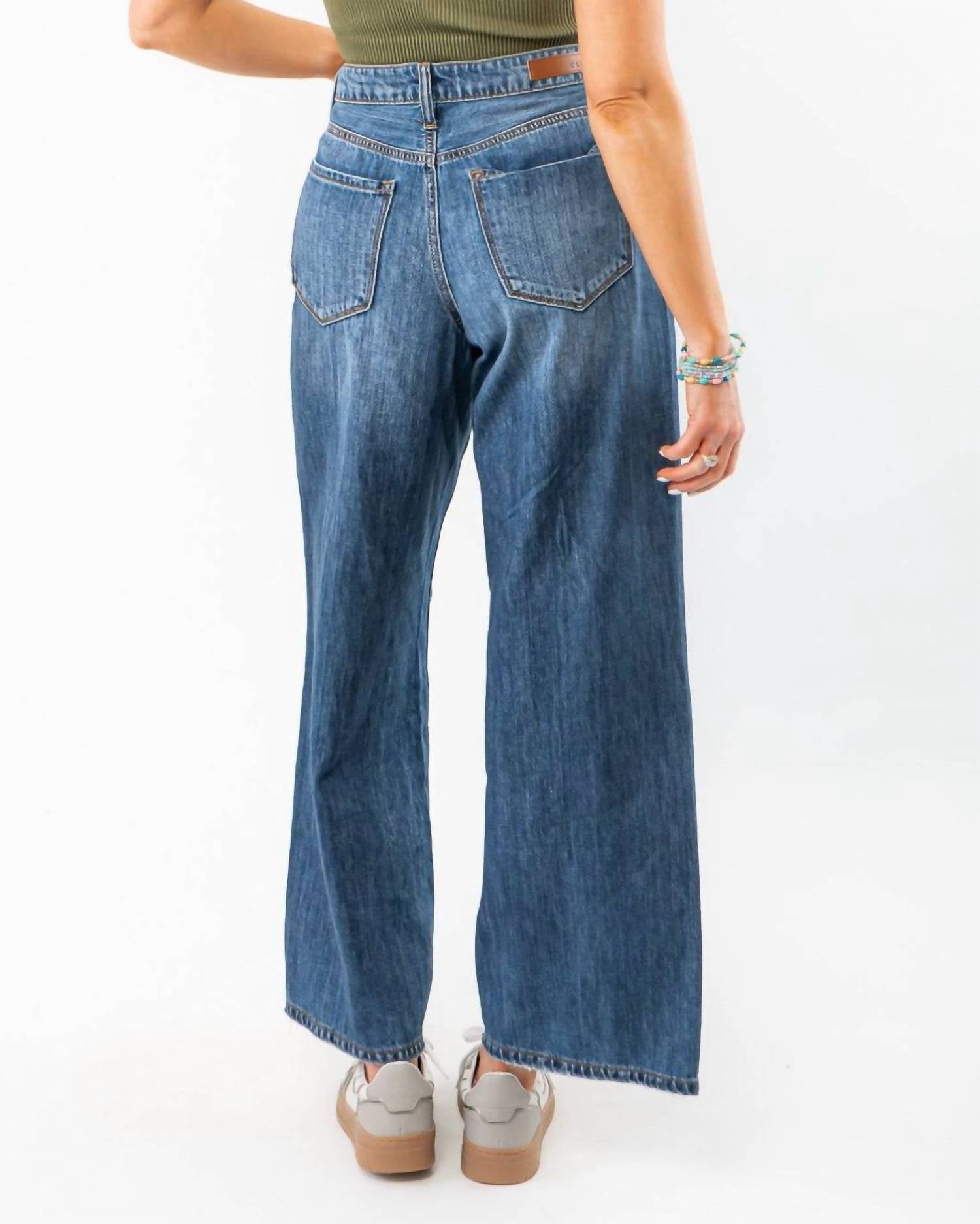 Cello - Tati Wide Leg Crop Denim