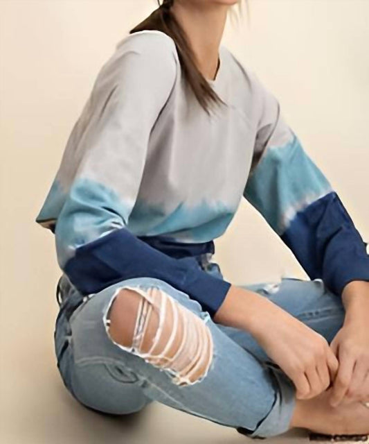 Kori - Dye Terry Long Sleeve Top