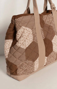 Free People - Women's Pippa Patchwork Tote Bag