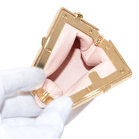 Fendi - Women's First Poudre Leather Nano Micro Charm Pouch Bag