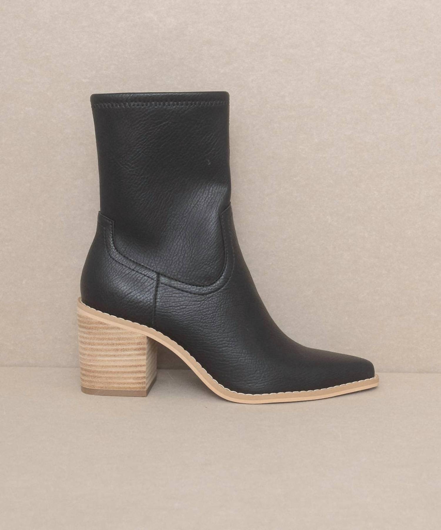 Oasis Society - Women's Vienna Sleek Ankle Hugging Bootie