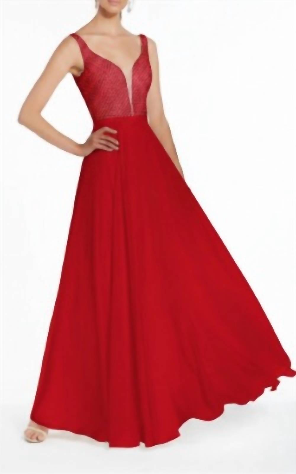 Alyce Paris - Chiffon A-Line Dress