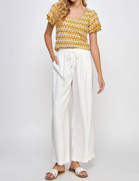 Ellison - Wide Leg Everywhere Pants