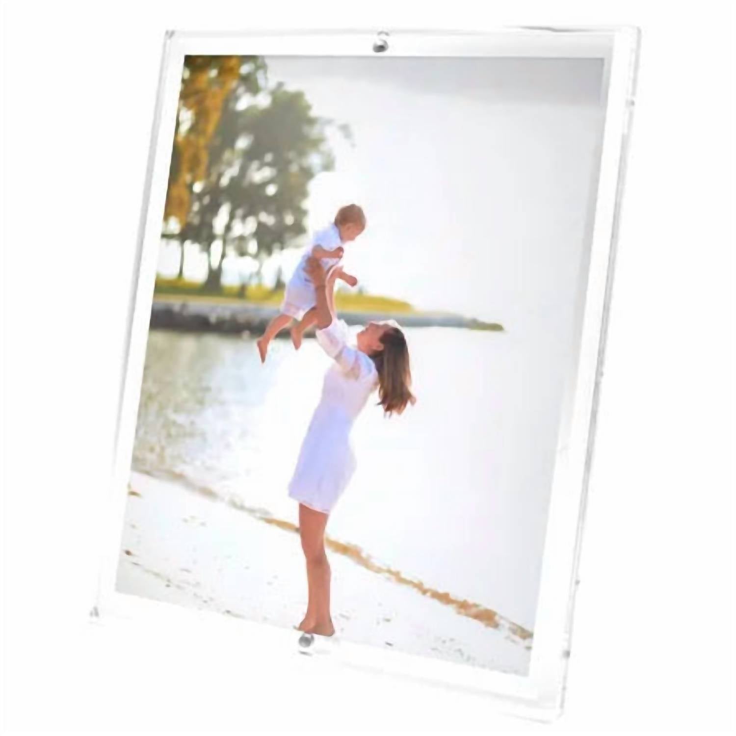 Tara Wilson Designs Beveled Acrylic Picture Frame in clear - item