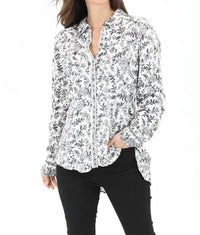 Nostalgia - Button Front Printed Shirt