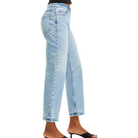 Frame - Le Jane Crop Angled Zip Jeans