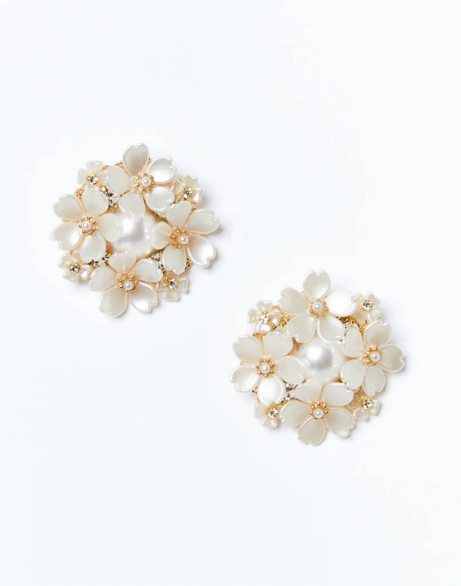 Mestiza New York - Women's Sampaguita Earrings