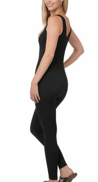 Zenana - Ribbed Sports Bodysuit