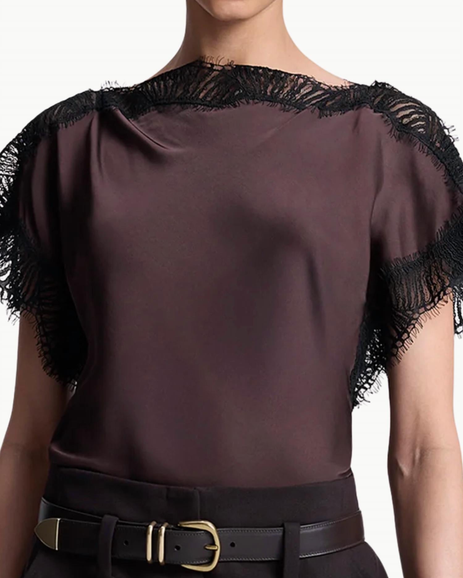 A.L.C. - Luna Satin Top