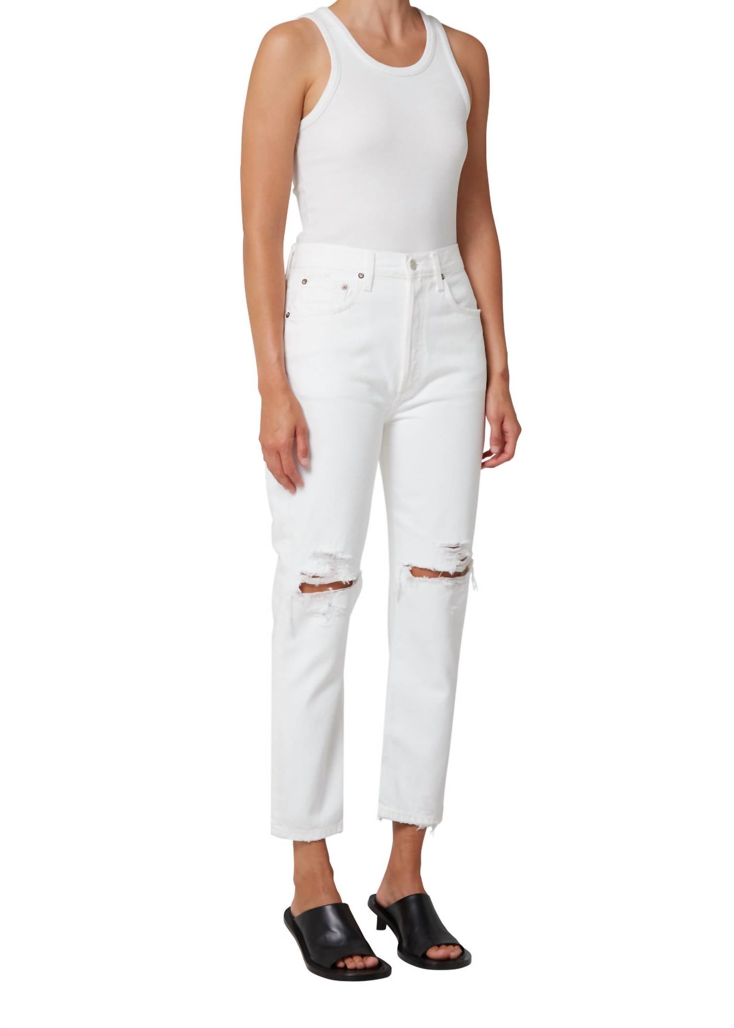 Agolde - Riley Crop Straight Jean